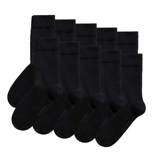 10-Pack Essential Ankle Sock, Multipack, 36-40