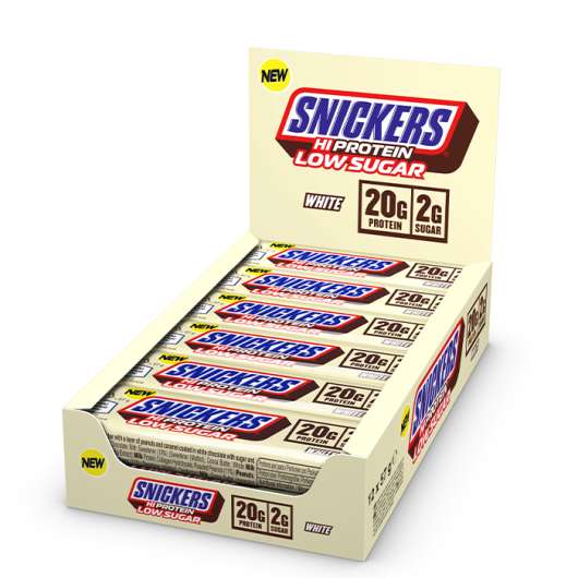 12 x Snickers High Protein Bar Low Sugar