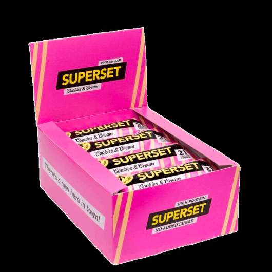 12 x Superset Protein Bar, 55 g