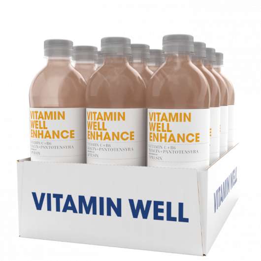 12 x Vitamin Well, 500ml, Enhance