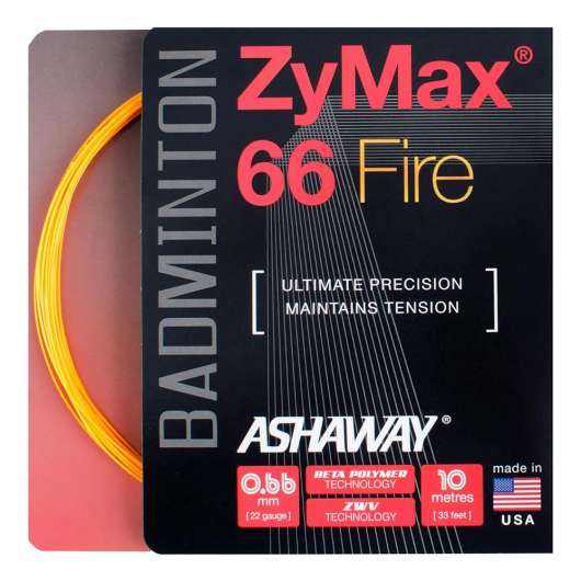Ashaway Zymax 66 Fire set