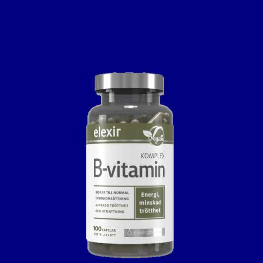 B-vitamin Komplex 100 veg. kapslar