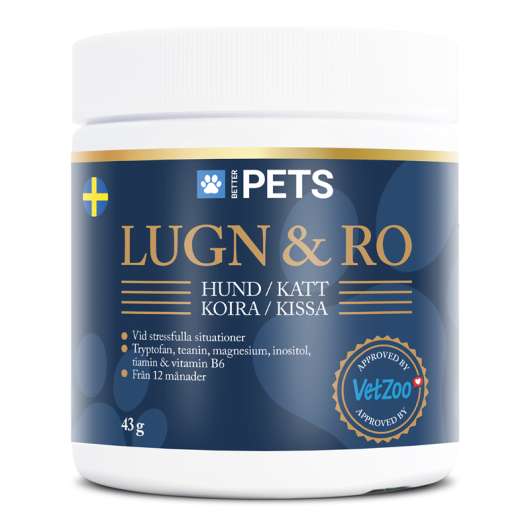Better Pets Lugn & Ro