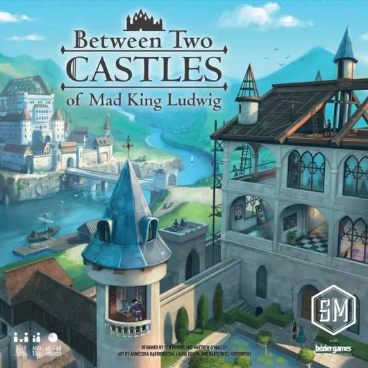 Between Two Castles of the Mad King Ludwig