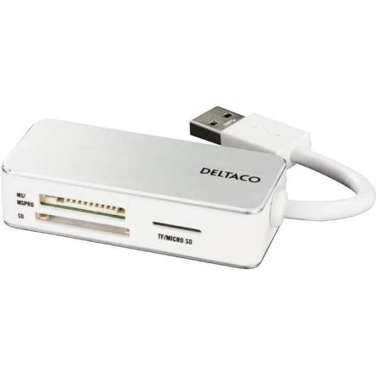 Deltaco Minneskortläsare USB3.0 SDHC