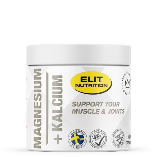 ELIT Magnesium + Kalcium, 60 caps