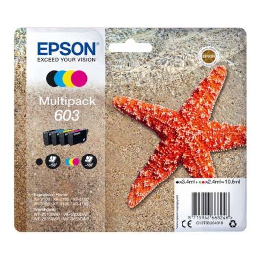 Epson T03U6 Bläckpatroner 4-pack