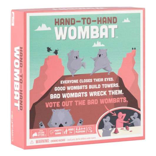 Hand to Hand Wombat by Exploding Kittens