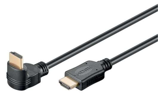 HDMI-kabel High Speed Vinklad nedåt 1 m