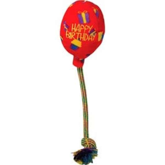 Hundleksak KONG Occasions Birthday Balloon Red M