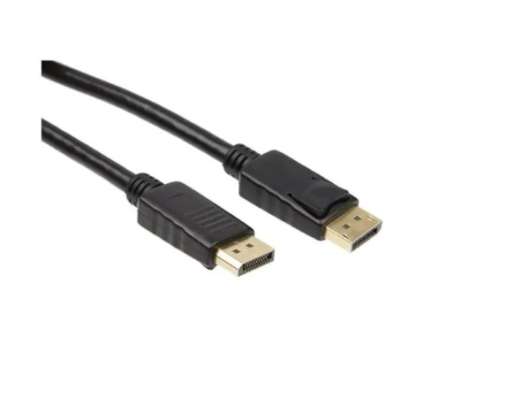 iiglo Displayport kabel / 1.4 / 2m - Svart
