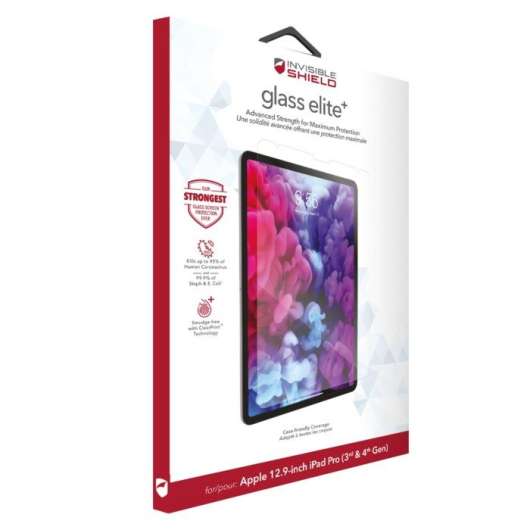 Invisible Shield Glass Elite + Skärmskydd för iPad Pro 12