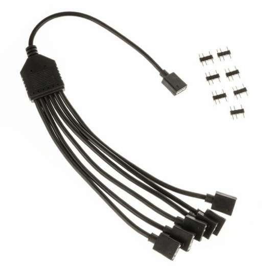 Kolink ARGB 1-6 Splitter Cable - 30cm