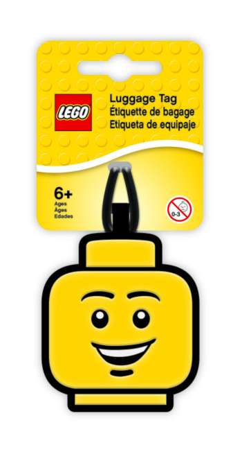 LEGO Bagagetag - Ansikte