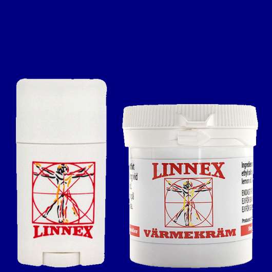 Linnex Stick, 50 g + Värmekräm, Burk, 100 ml