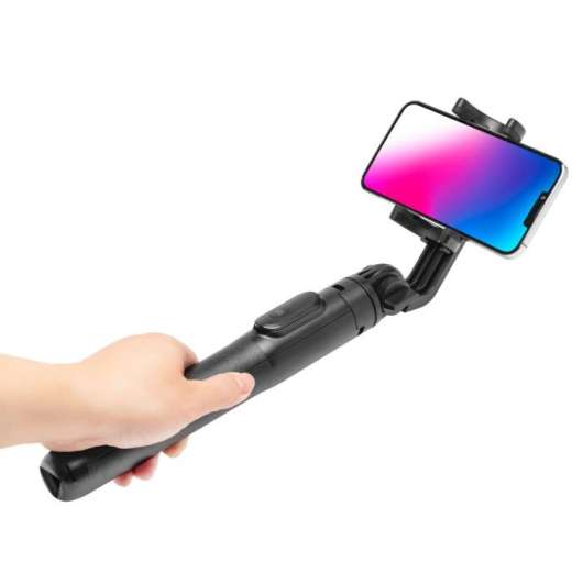Linocell Selfiepinne Pro med stativ och Bluetooth-avtryckare