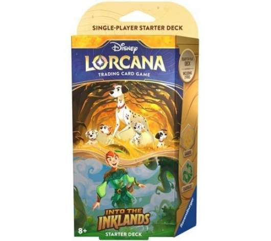 Lorcana Into The Inklands Starter Deck Amber and Emerald