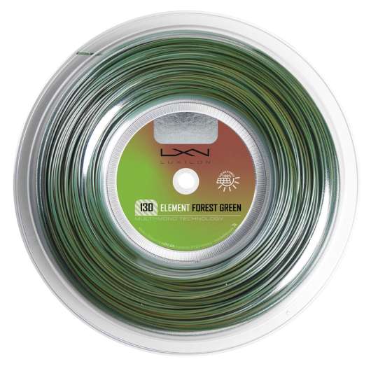 Luxilon Element Forest Green 130 mm Reel Green