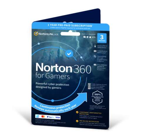 Norton 360 for Gamers - 50GB Lagring