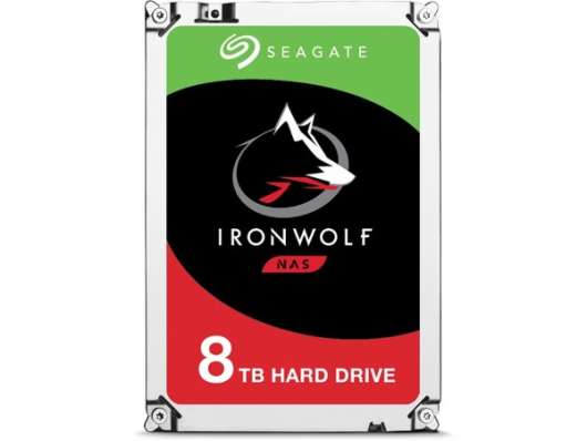 Seagate IronWolf 8TB / 256MB / 7200 RPM / ST8000VN004