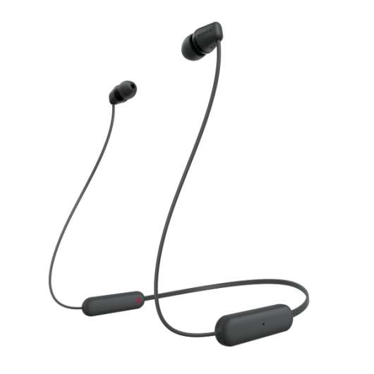 Sony WI-C100 Trådlösa hörlurar - Svarta