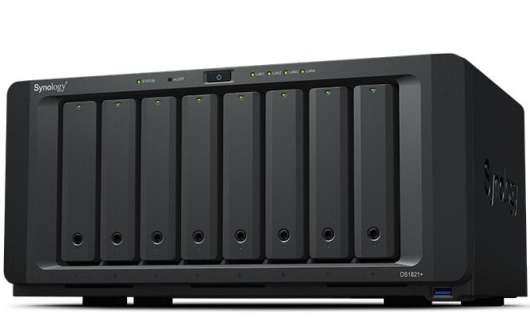 Synology DiskStation DS1821+ - 8 fack / 2.2Ghz 4-Core / 4GB DDR4