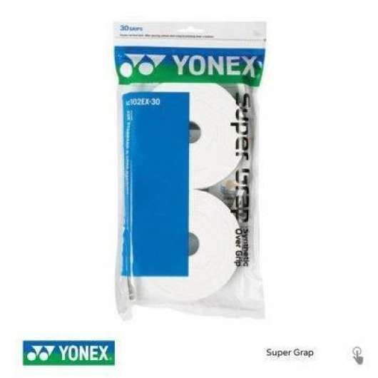 Yonex Super Grap 30-Pack, Badminton grepplindor